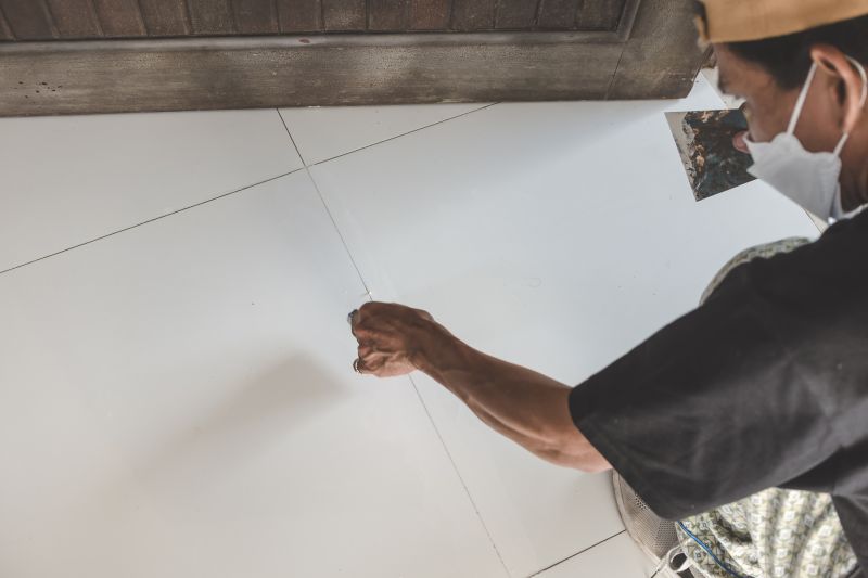 Porcelain Floor Tile Installation