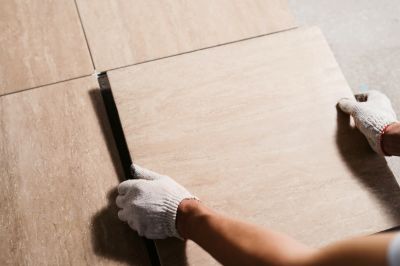 Porcelain Floor Tile Installation